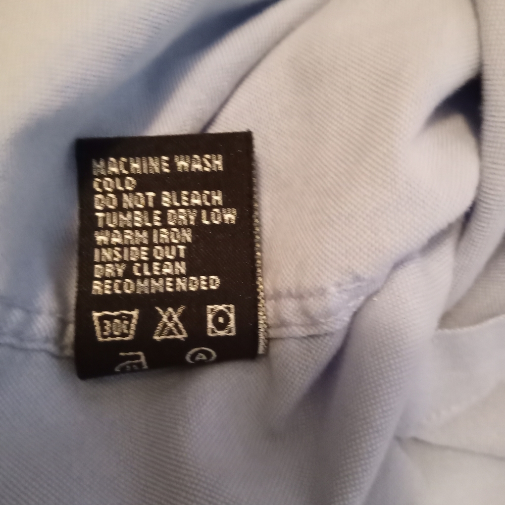 Eighty Eight platinum men's cotton long sleeve button-down oxford SZ large - Picture 3 of 8